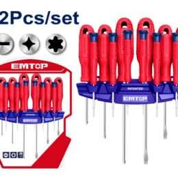 12 τεμάχια/σετ Υλικό: CR-V Στρογγυλή λεπίδα