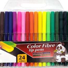 Μαρκαδόροι Ζωγραφικής Λεπτοί Σετ 24 χρώματα