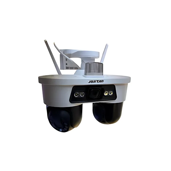 Ασύρματη Διπλή Κάμερα Παρακολούθησης Wi-Fi IP66 Jortan GUN BALL Λευκό Μαύρο - Image 4