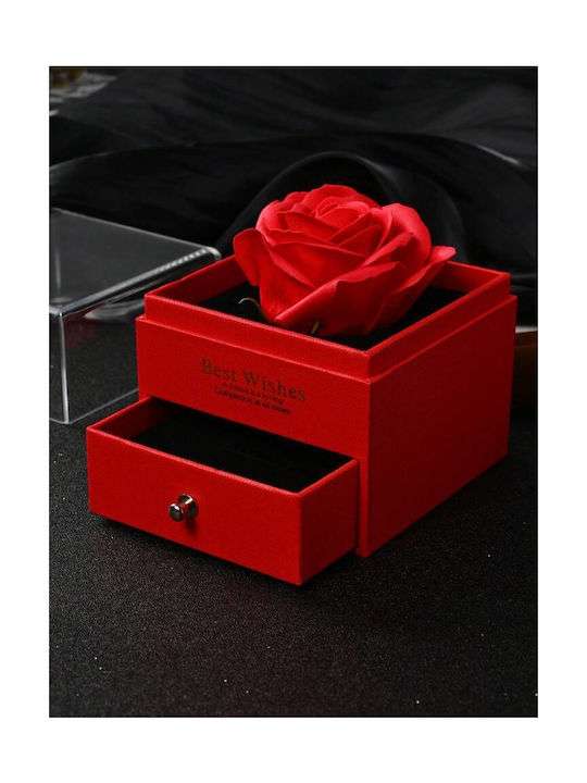 Λουλούδι Τριαντάφυλλο Θήκη Κοσμημάτων - Image 3