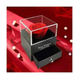 Λουλούδι Τριαντάφυλλο Θήκη Κοσμημάτων