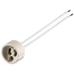 Ντουί GU10 250V με Καλώδιο Σιλικόνης 15cm