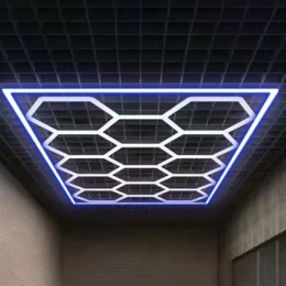 14 LED Εξάγωνο Φωτιστικό Οροφής LED Φωτισμός Γκαράζ 680W 6500k
