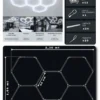 HEX‑LED Modular Garage Lighting System – Σετ 24 Εξαγωνικών LED 168W, 18.480lm, 6500K - Image 3