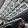 14 LED Εξάγωνο Φωτιστικό Οροφής LED Φωτισμός Γκαράζ 680W 6500k - Image 5