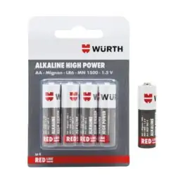 Wurth Μπαταρίες Αλκαλικές 1,5V